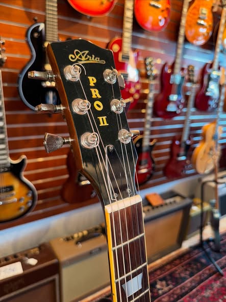 1970s Made in Japan Aria Pro II at Redwoods Vintage Guitars St Pete Florida
