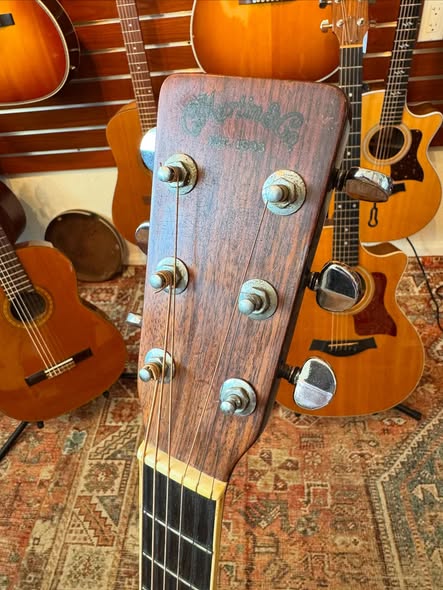 1971 Martin D-35 at Redwoods Vintage Guitars St Pete Florida headstock 1971 Martin D-35 at Redwoods Vintage Guitars St Pete Florida
