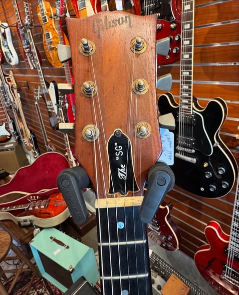 1979 Gibson “The SG” at Redwoods Vintage Guitars St Pete Florida Headstock 1979 Gibson “The SG” at Redwoods Vintage Guitars St Pete Florida