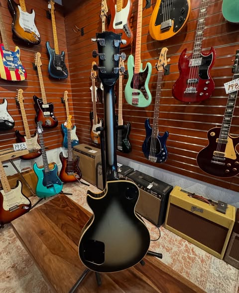 1981 Gibson Les Paul Custom Silverburst at Redwoods Vintage Guitars St Pete Florida