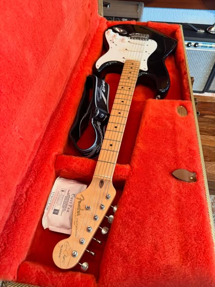 1990s Fender Clapton 50’s Reissue American Stratocaster at Redwoods Vintage Guitars St Pete Florida