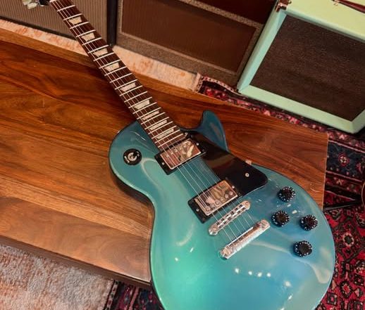 2000's Gibson Les Paul “Flip-Flop” Teal Blue