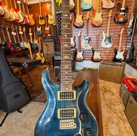 2005 PRS Custom 24 Whale Blue at Redwoods Vintage Guitars St Pete Florida