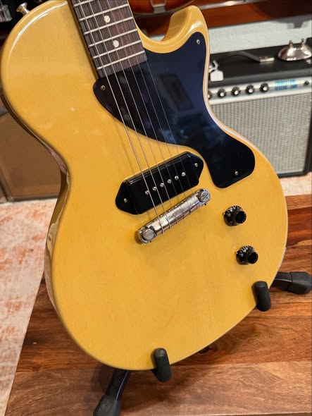 2024 Les Paul Custom Shop 1957 TV Yellow Junior at Redwoods Vintage Guitars St Pete Florida