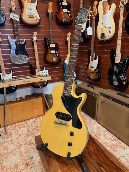 2024 Les Paul Custom Shop 1957 TV Yellow Junior at Redwoods Vintage Guitars St Pete Florida