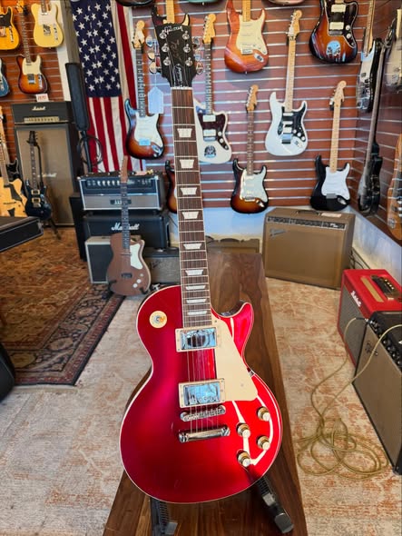 2025 Les Paul Standard Burgundy Mist at Redwoods Vintage Guitars St Pete Florida Body