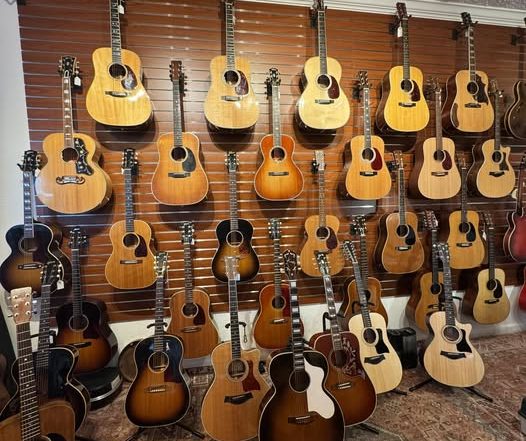 Acoustics Happiness at Redwoods Vintage Guitars St Pete Florida