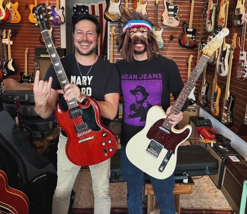 American Telecaster Pro ft Michael J Wolfy at Redwoods Vintage Guitars St Pete Florida