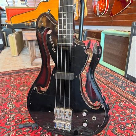 Ampeg Scroll Bass at Redwoods Vintage Guitars St Pete Florida
