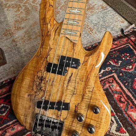 ESP Ltd Rocco Bass Spalted Maple