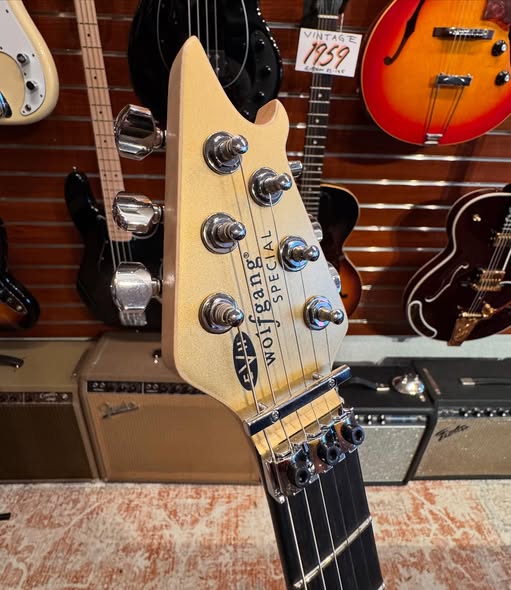 EVH Special Floyd Rose Pharaoh Gold at Redwoods Vintage Guitars St Pete Florida