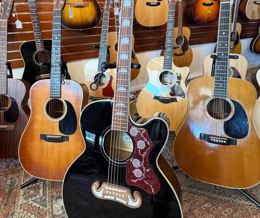 Epiphone J200 Acoustic Electric Jumbo Ebony