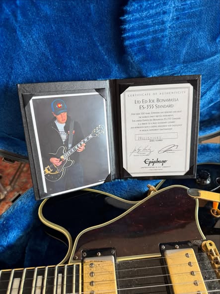 Epiphone Joe Bonamassa ES355 at Redwoods Vintage Guitars St Pete Florida