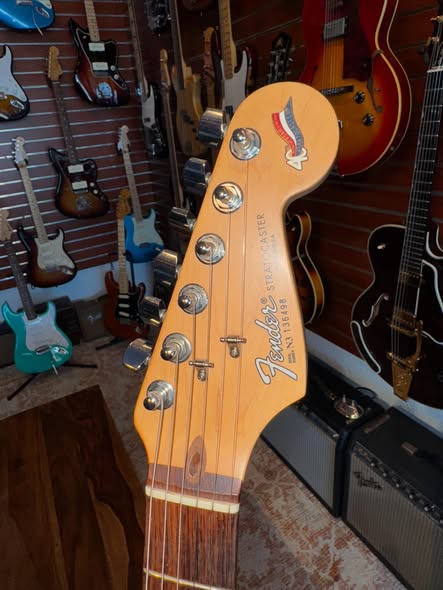 Fender 40th Anniversary USA Strat Aluminum Bodied at Redwoods Vintage Guitars St Pete Florida
