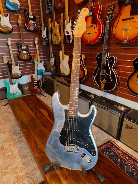 Fender 40th Anniversary USA Strat Aluminum Bodied at Redwoods Vintage Guitars St Pete Florida