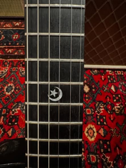 Gibson Gothic at Redwoods Vintage Guitars St Pete Fingerboard Gibson Gothic at Redwoods Vintage Guitars St Pete