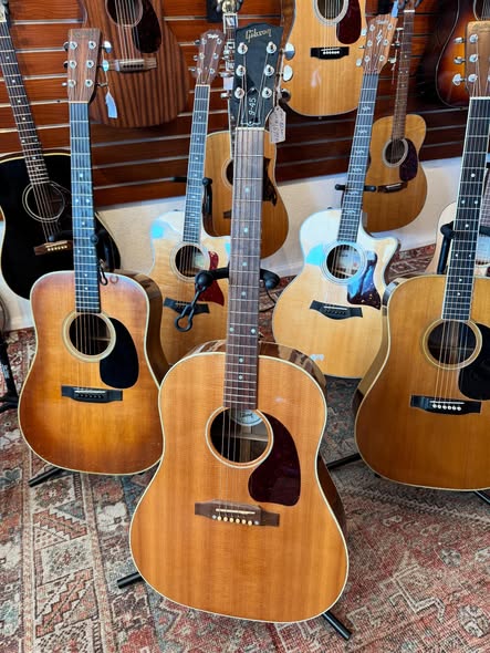 Gibson J45 Figured Walnut at Redwoods Vintage Guitars St Pete Florida