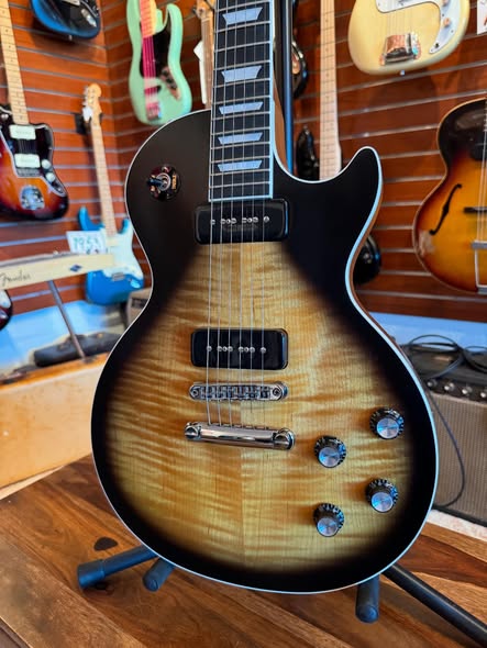 Gibson Les Paul Limited Edition Flametop P90 Tobacco Sunburst