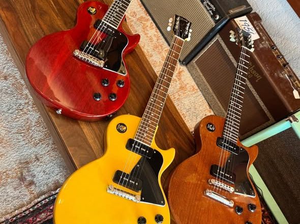 Gibson Les Paul Special in TV Yellow, Cherry, and Walnut