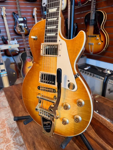 Gibson Les Paul Thin Body Honeyburst at Redwoods Vintage Guitars St Pete Florida