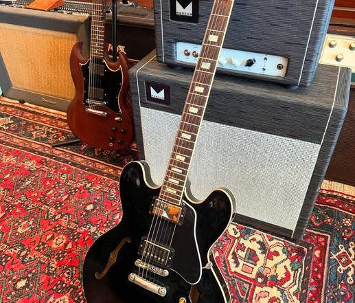 Gibson Memphis ES335 Ebony at Redwoods Vintage Guitars St Pete Florida