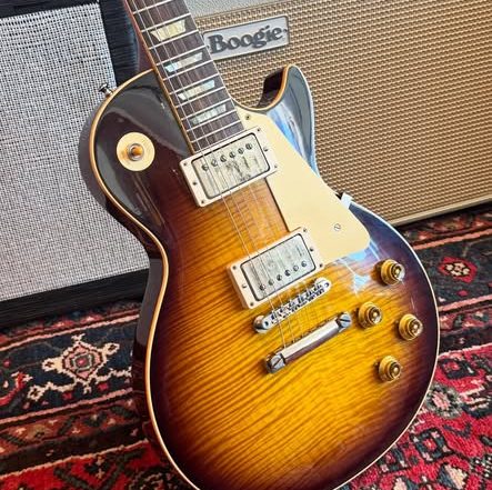 Reissue 1959 Gibson Custom R9 Tobacco at Redwoods Vintage Guitars St Pete Florida