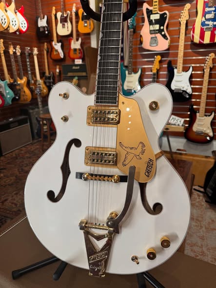 Reissue 1962 Gretsch White Falcon at Redwoods Vintage Guitars St Pete Florida