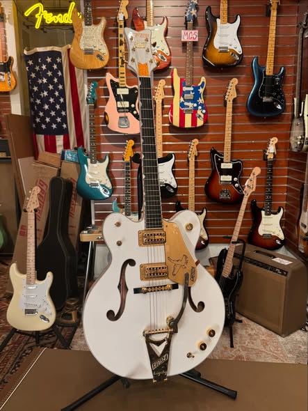 Reissue 1962 Gretsch White Falcon at Redwoods Vintage Guitars St Pete Florida