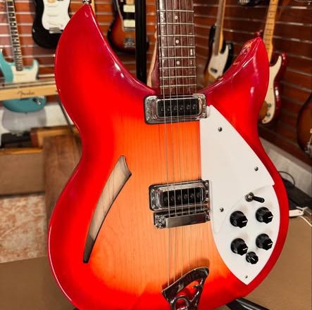 Rickenbacker 330 Fireglo (2) at Redwoods Vintage Guitars St Pete Florida