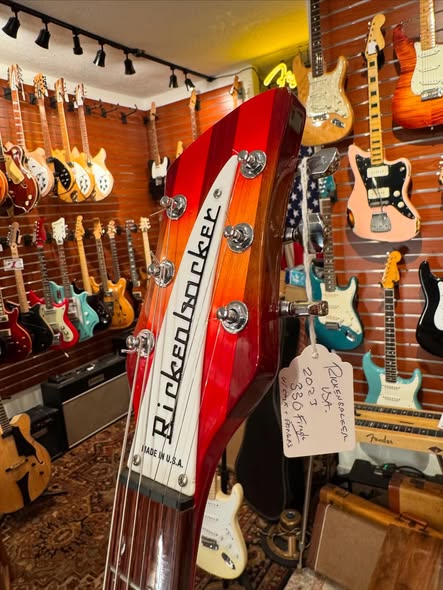 Rickenbacker 330 Fireglo (2) at Redwoods Vintage Guitars St Pete Florida Rickenbacker 330 Fireglo (2) at Redwoods Vintage Guitars St Pete Florida