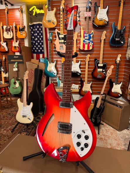 Rickenbacker 330 Fireglo (2) at Redoods Vintge Guitars St Pete Florida Rickenbacker 330 Fireglo (2) at Redwoods Vintage Guitars St Pete Florida
