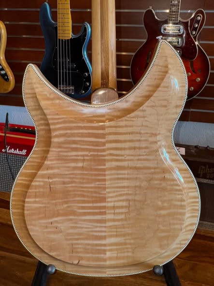 Rickenbacker 381V69 12 String NaturalGlo at Redwoods Vintage Guitars St Pete Florida
