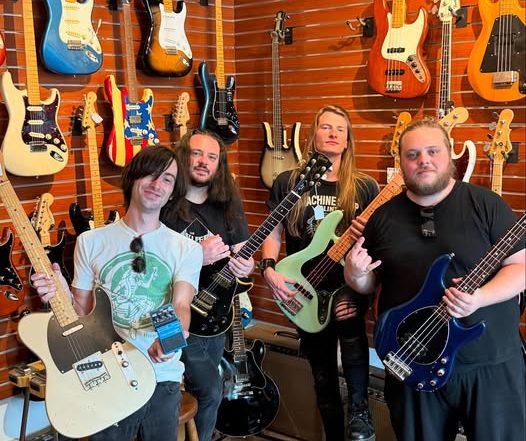 The Beau Anderson Band at Redwoods Vintage Guitars St Pete Florida