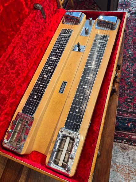 Vintage 1953 Fender Dual 6 String Professional Steel