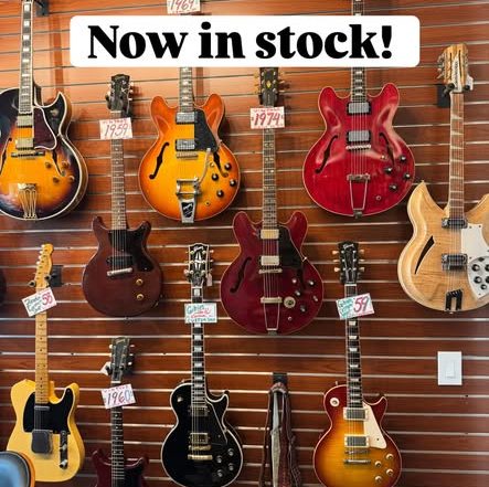 Vintage and Used USA Guitars at Redwoods Vintage Guitars