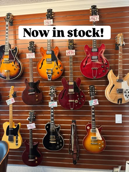 Vintage and Used USA Guitars at Redwoods Vintage Guitars