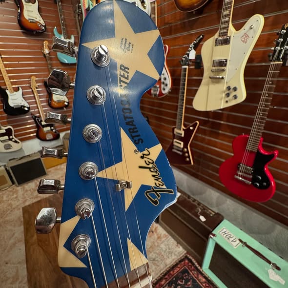 Wayne Kramer Artist Model Stratocaster at Redwoods Vintage Guitars Headstock Wayne Kramer Artist Model Stratocaster at Redwoods Vintage Guitars