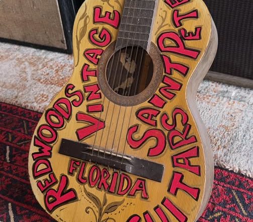 We Buy Sell & Trade USA & Vintage Guitars at Redwoods Vintage Guitars St Pete Florida