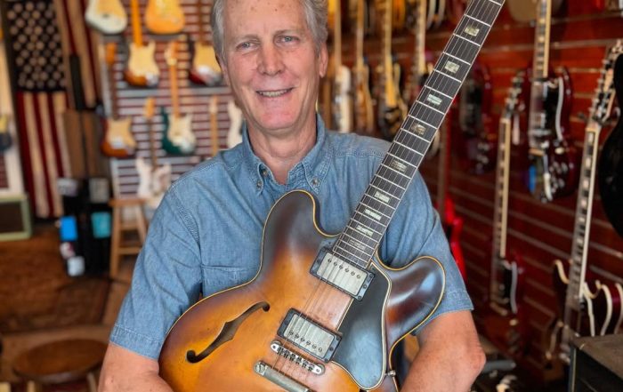 Sarasota Slim St.Petersburg Florida at Redwoods Vintage Guitars