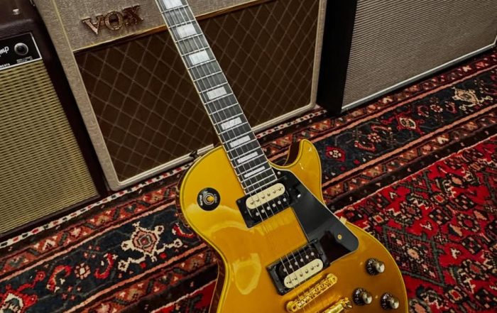 1971 Gibson Les Paul Custom Gold Top Historic Makeovers Tampa Stpete guitars