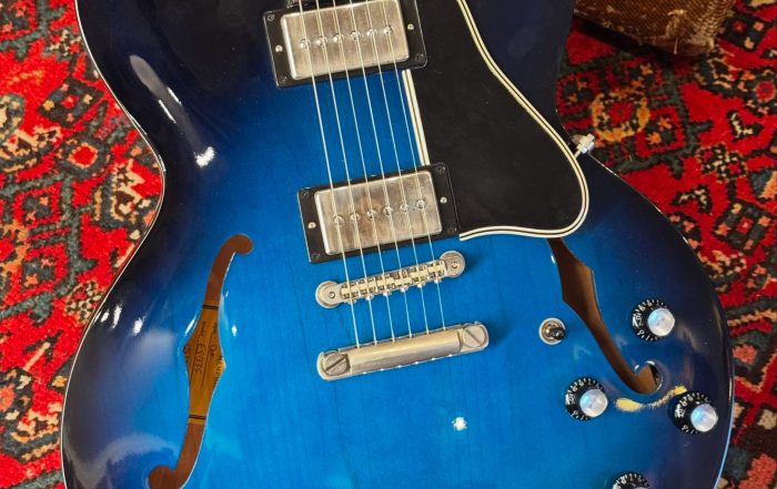 Gibson ES-335 blueburst memphis factory at Redwoods St.Pete Guitars