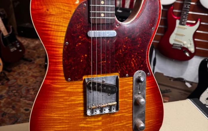 LSL usa guitar telecaster style T bone at Redwoods Guitars St.Petersburg 2