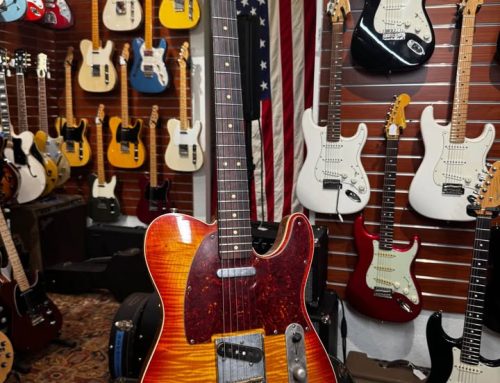 LSL custom shop boutique T-Bone Telecaster at Redwoods Guitars St.Petersburg Florida