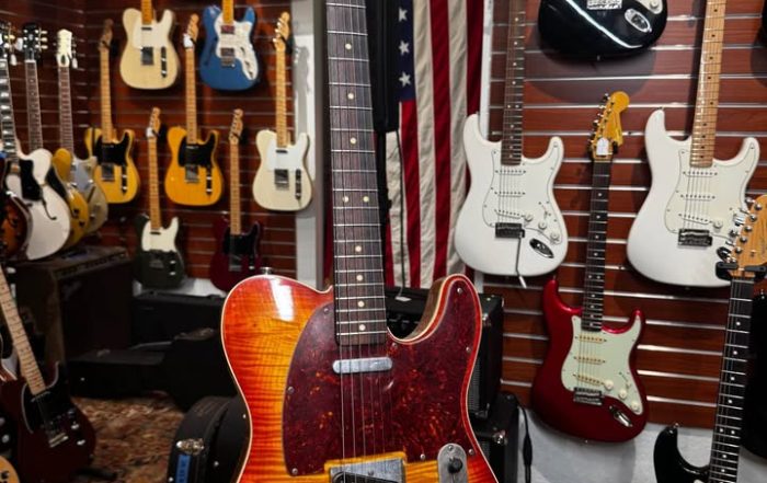 LSL usa guitar telecaster style T bone at Redwoods Guitars St.Petersburg