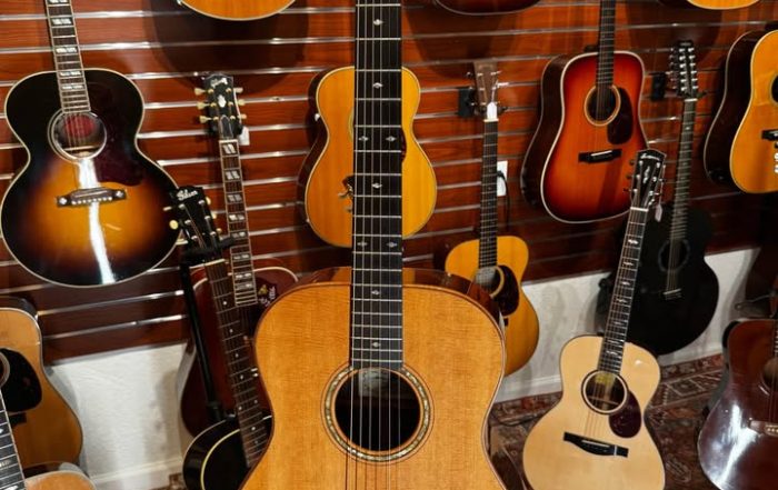 RGC Hawaii Goodall Guitar Cedar Top at Redwoods guitars Tampa