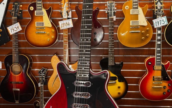 Brian May of Queen Signature Guitar Tampa Guitar Store